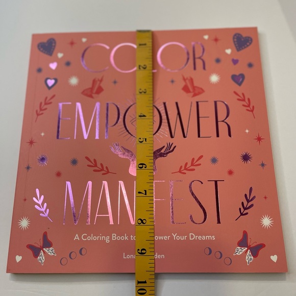 Color Empower Manifest  A Coloring Book to Empower Your Dreams by Lona Eversden - Picture 10 of 12